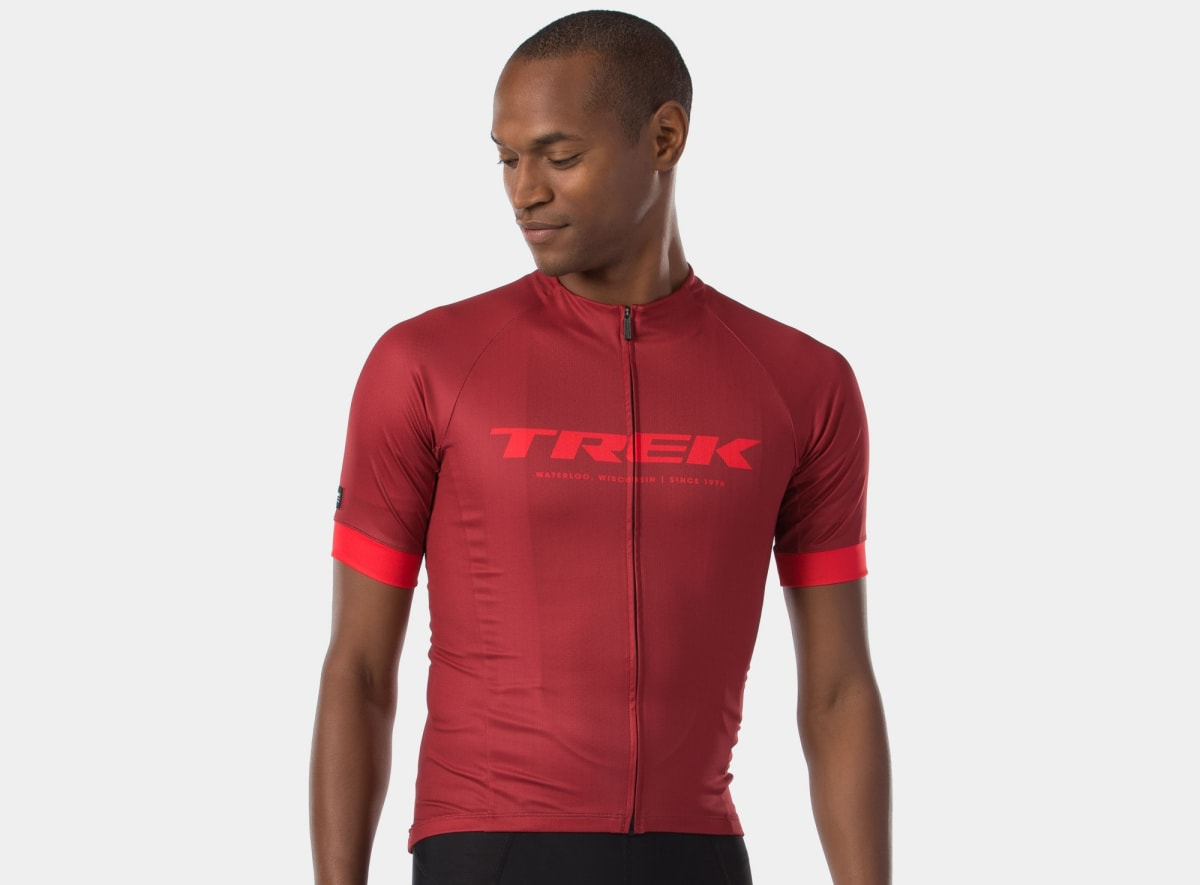 Bontrager 2020 Circuit Ltd Trek Branded Cycling Jersey In Cobra Blood ...