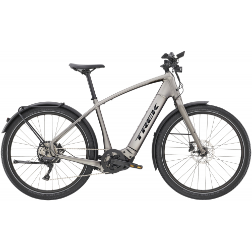 Trek 2020 Allant+ 8 Mens Electric Hybrid Bike in Grey - Cycles UK Ltd